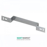 Монтажна пластина для двох настінних куточків Tece TECEflex 390 мм оцинкована сталь 720528