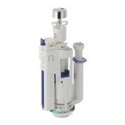 Механізм зливу для низького бачка Kerasan Retro хром 751390