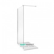 Стінка бічна для душового куточка Kerasan Nolita 8PAR53 120 см профіль хром прозоре скло 745806
