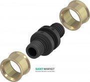 Комплект соединения труба-труба с пресс-втулками TECE TECEflex для труб SLQ 771516xx 16-16 мм 77220015