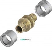 Комплект з'єднання труба-труба з прес-втулками TECE TECEflex для труб SLQ 16-16 мм 77220016