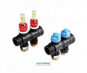 Колектор пластиковий TECE TECEfloor для теплої підлоги 2 контури 77390020