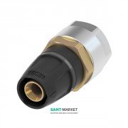 Адаптер универсальный Tece TECElogo на медную трубу с резьбовым зажимом 20х18 мм латунь/PPSU 8711205