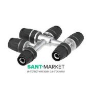 Трійник подвійний Tece TECElogo одноплощинної 16x16x16 мм 8740101