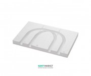 Перехідний елемент без алюмінієвого шару TECE TECEfloor UP 125-250 для теплої підлоги 77520014