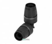 Куточок з'єднувальний 90 ° Tece TECElogo 63 мм PPSU 8710763