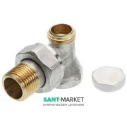 Вентиль на зворотну підводку кутовий 1/2 Tece TECEflex латунь 8740434