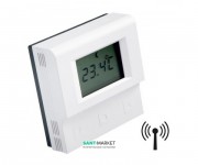 Беспроводной комнатный термостат Tece TECEfloor RT-RH-U с датчиком температуры пола 77420012