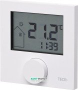 Кімнатний термостат з LCD дисплеєм Tece TECEfloor RT-D 24 Standart обігрів 77410036
