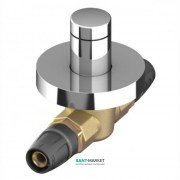 Шаровой кран с декоративным колпачком Tece TECElogo латунь хром 20х20 мм 8780117