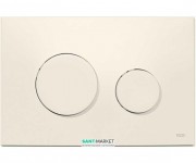 Панель змиву для унітазу TECE TECEloop з двома клавішами пластикова пергамон 9240601