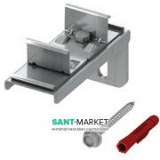 Кріплення подвійне Tece Teceprofil нержавіюча сталь 9030011