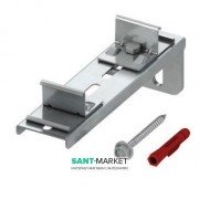 Кріплення подвійне подовжене Tece Teceprofil нержавіюча сталь 9030013