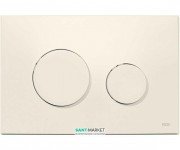 Панель змиву для унітазу TECE TECEloop з двома клавішами пластикова пергамон 9240601