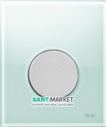 Панель смыва для писсуара TECE TECEloop Urinal стеклянная зеленая цвет клавиши хром матовый 9242652