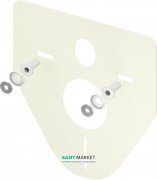 Прокладка звукоізоляційна для підвісного унітазу і біде Tece Teceprofil пластик 9200010