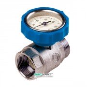 Кульовий кран з термометром TECE TECEfloor 1 