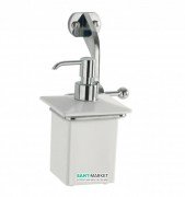 Дозатор для рідкого мила Kerasan Retro білий хром 741290