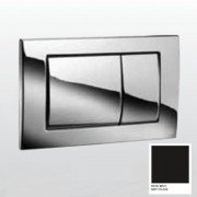 Панель смыва для унитаза Kerasan двойной смыв чёрный матовый 752704