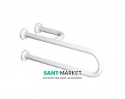 Опорний поручень реверсивний Kerasan Comunita DX і SX 80 см білий 902801