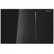 Панель смыва для унитаза Geberit Sigma70 двойной смыв стекло чёрное 115.620.SJ.1