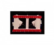 Панель змиву для унітазу Geberit Sigma70 подвійний змив для індивідуальної вставки 115.625.00.1