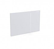 Панель смыва для унитаза Geberit Sigma70 двойной смыв стекло белое 115.625.SI.1