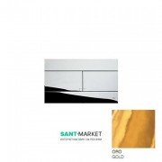 Панель смыва для унитаза Kerasan двойной смыв золото 752904