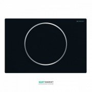 Панель змиву для унітазу Geberit Sigma10 чорний матовий / хром глянсовий 115.758.14.5
