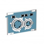 Панель змиву для унітазу Geberit Sigma21 подвійний змив колір індивідуальний під клієнта 115.884.00.1