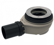 Сифон для душового піддону Geberit d90 висота гідрозатвори 50 мм d50 мм PE-HD 150.550.00.1