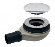 Сифон для душового піддону Geberit d90 з кришкою зливного отвору хром 150.583.21.1