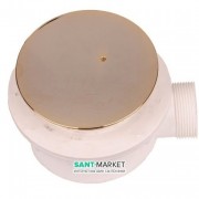 Сифон для душового піддону Kerasan Retro золото 905691