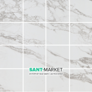 Мозаика Pamesa Cr.niro Malla Wнiте Leviglass 30х30 