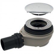 Сифон для душового піддону Geberit d90 з кришкою зливного отвору хром 150.551.21.1