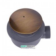 Сифон для душового піддону Kerasan Retro колір бронза 905693