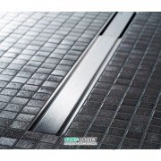 Накладна панель для ринви Geberit CleanLine60 темний метал / матовий метал 154.456.00.1