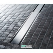 Накладна панель для ринви Geberit CleanLine60 полірований метал / матовий метал 154.456.KS.1