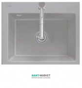Мийка для кухні прямокутна Villeroy & Boch Subway 60 S сірий 330901KD