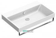 Раковина для ванной подвесная Catalano New Zero 75х50 керамическая цвет белый 175ZP00