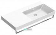 Раковина для ванної підвісна Catalano New Zero 100х50 керамічна чаша справа колір білий 110DZEUP00