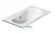 Раковина для ванной накладная Catalano Impronta 83х48 керамика цвет белый 183IM00