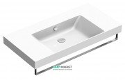 Раковина для ванної підвісна Catalano New Zero 100х50 керамічна колір білий 110ZEUP00