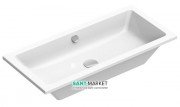 Раковина для ванної вбудована Catalano New Zero 80х37 керамічна біла 18037ZE00
