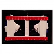 Панель змиву для унітазу Geberit Sigma70 подвійний змив для індивідуальної вставки 115.620.00.1