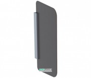 Розділова панель для пісуарів Geberit скло умбра 115.211.TF.1