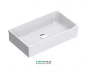 Раковина для ванной накладная Catalano Zero 60х35 керамическая цвет белый 16035ZE00