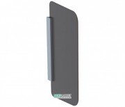 Розділова панель для пісуарів Geberit скло умбра 115.211.TF.1