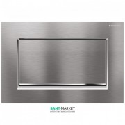 Панель смыва для унитаза Geberit Sigma 30 одинарный смыв хром матовый/хром глянцевый/хром матовый 115.893.KX.1