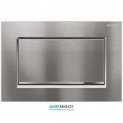 Панель змиву для унітазу Geberit Sigma 30 одинарний змив хром матовий / хром глянсовий / хром матовий 115.893.KX.1